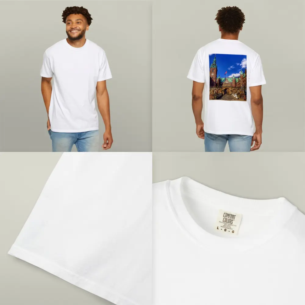 Frederiksborg Castle Copenhagen Denmark Blue Sky – T-Shirts