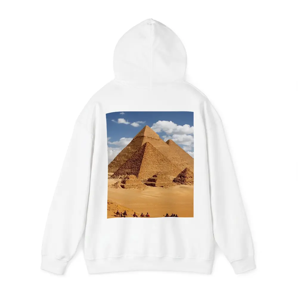 Giza Pyramids Camel Caravan Desert Egypt – Hoodies