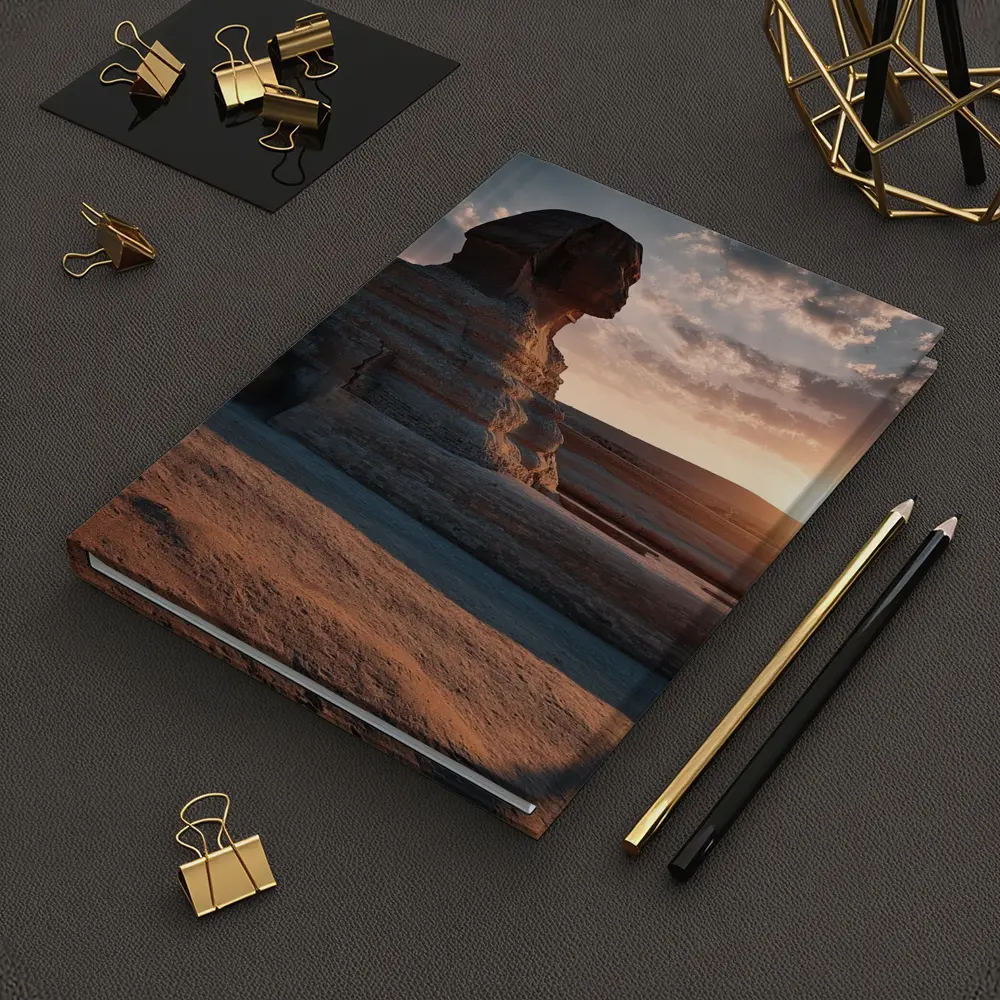 Great Sphinx of Giza at Sunset – Notebooks
