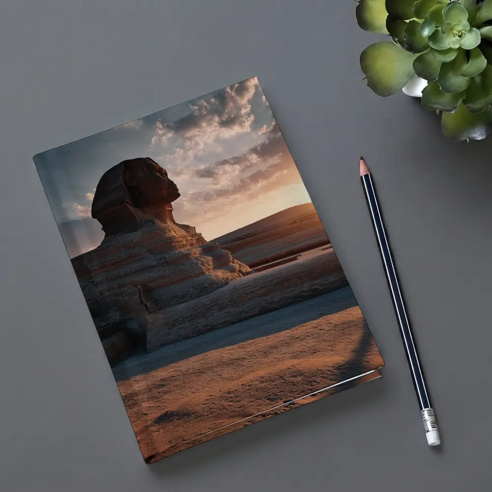 Great Sphinx of Giza at Sunset – Notebooks