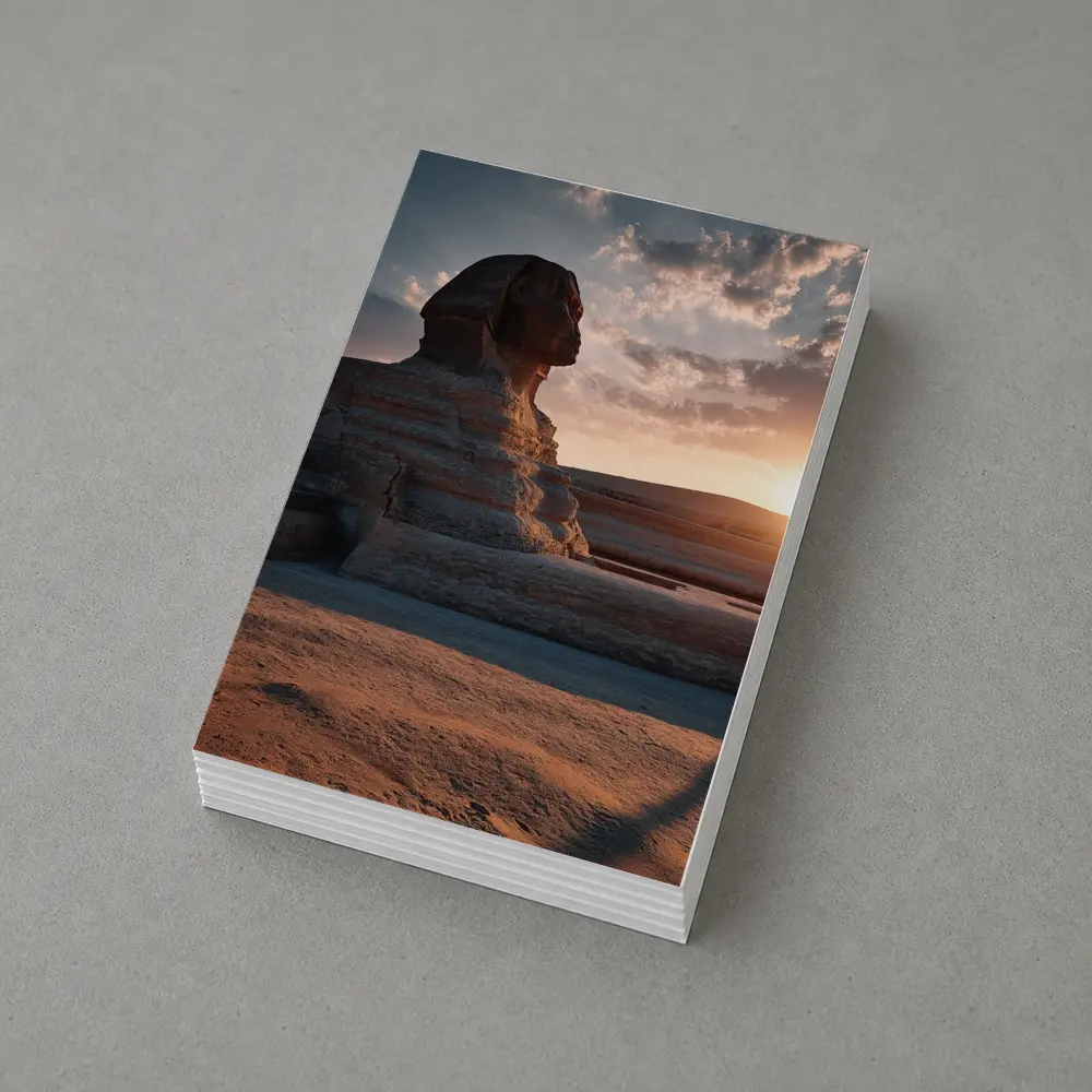 Great Sphinx of Giza at Sunset – Postcards