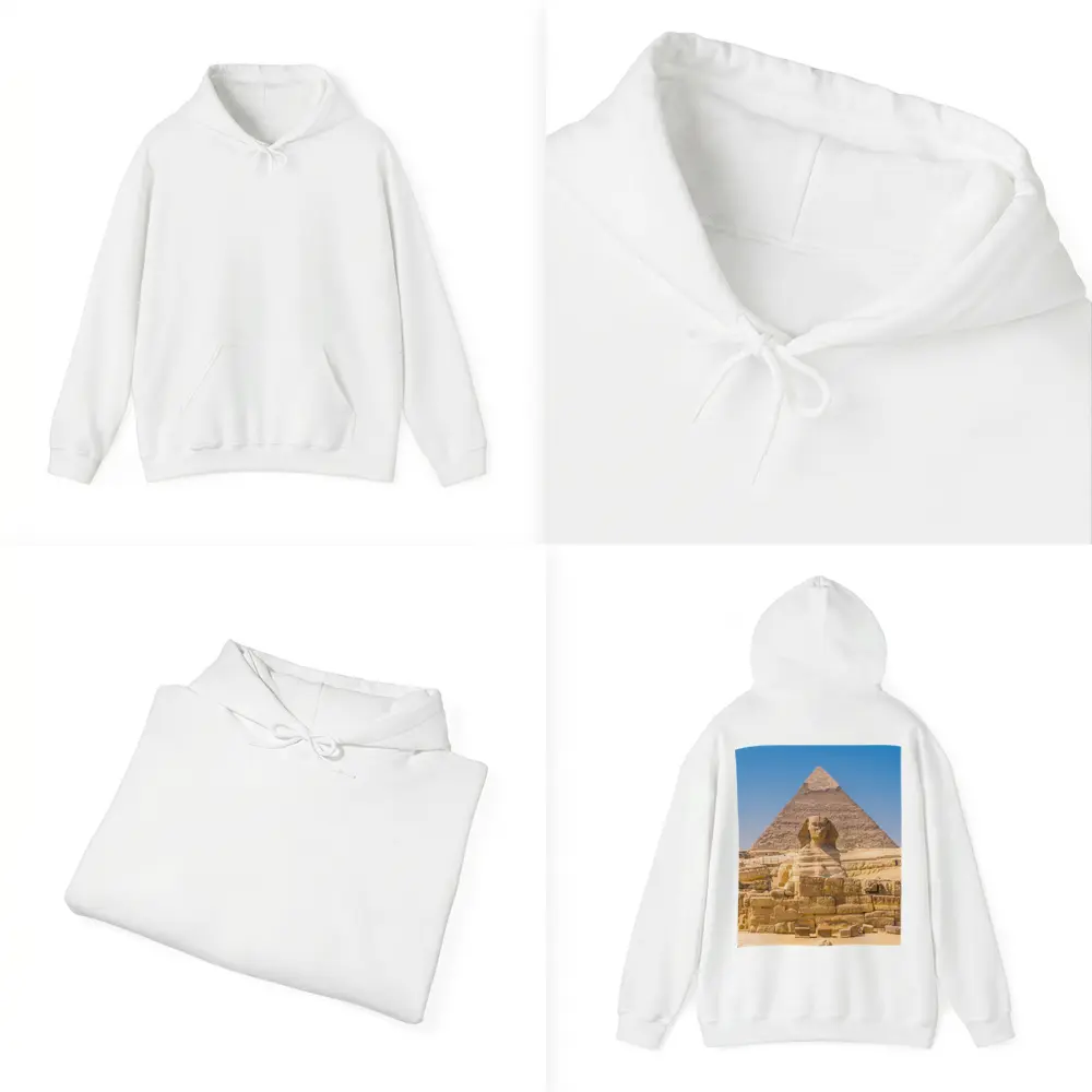 Great Sphinx Giza Pyramid Egypt Desert – Hoodies