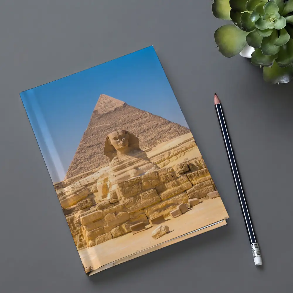 Great Sphinx Giza Pyramid Egypt Desert – Notebooks