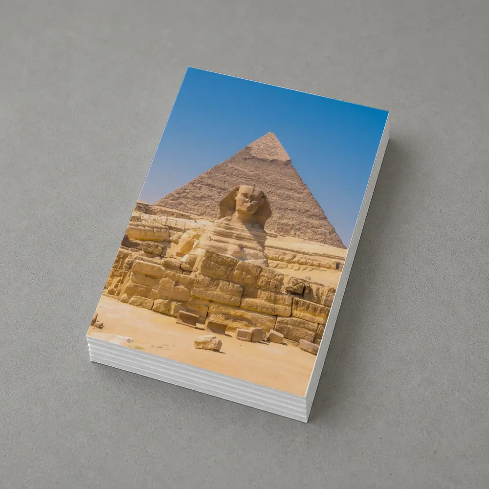 Great Sphinx Giza Pyramid Egypt Desert – Postcards