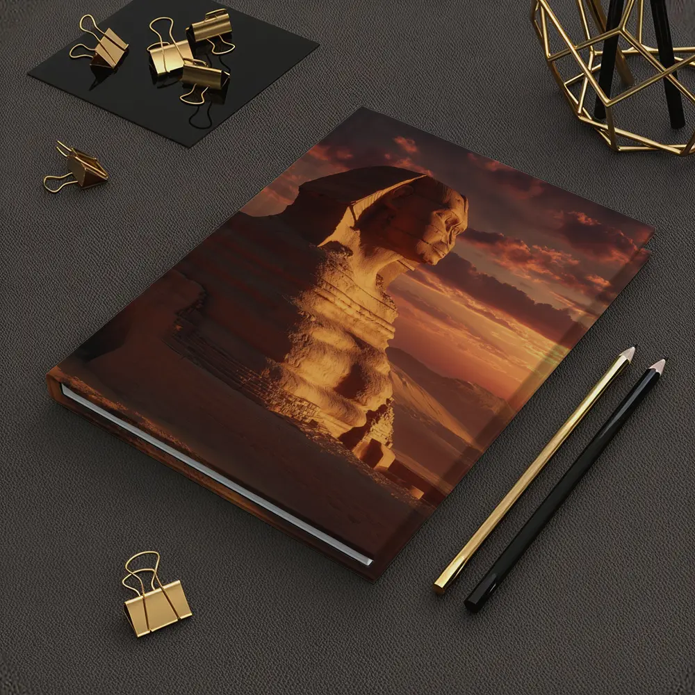 Great Sphinx of Giza Desert Sunset – Notebooks