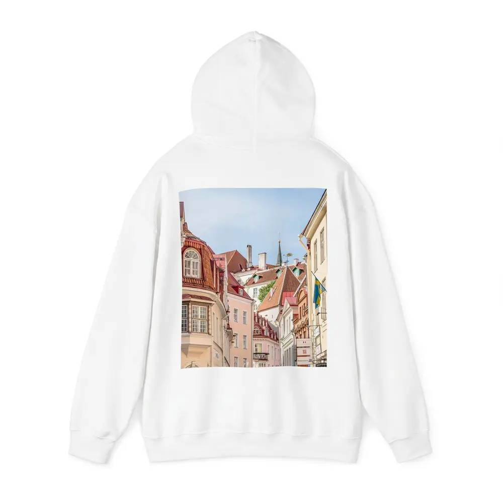 Tallinn Old Town Street Historic Buildings – Hoodies