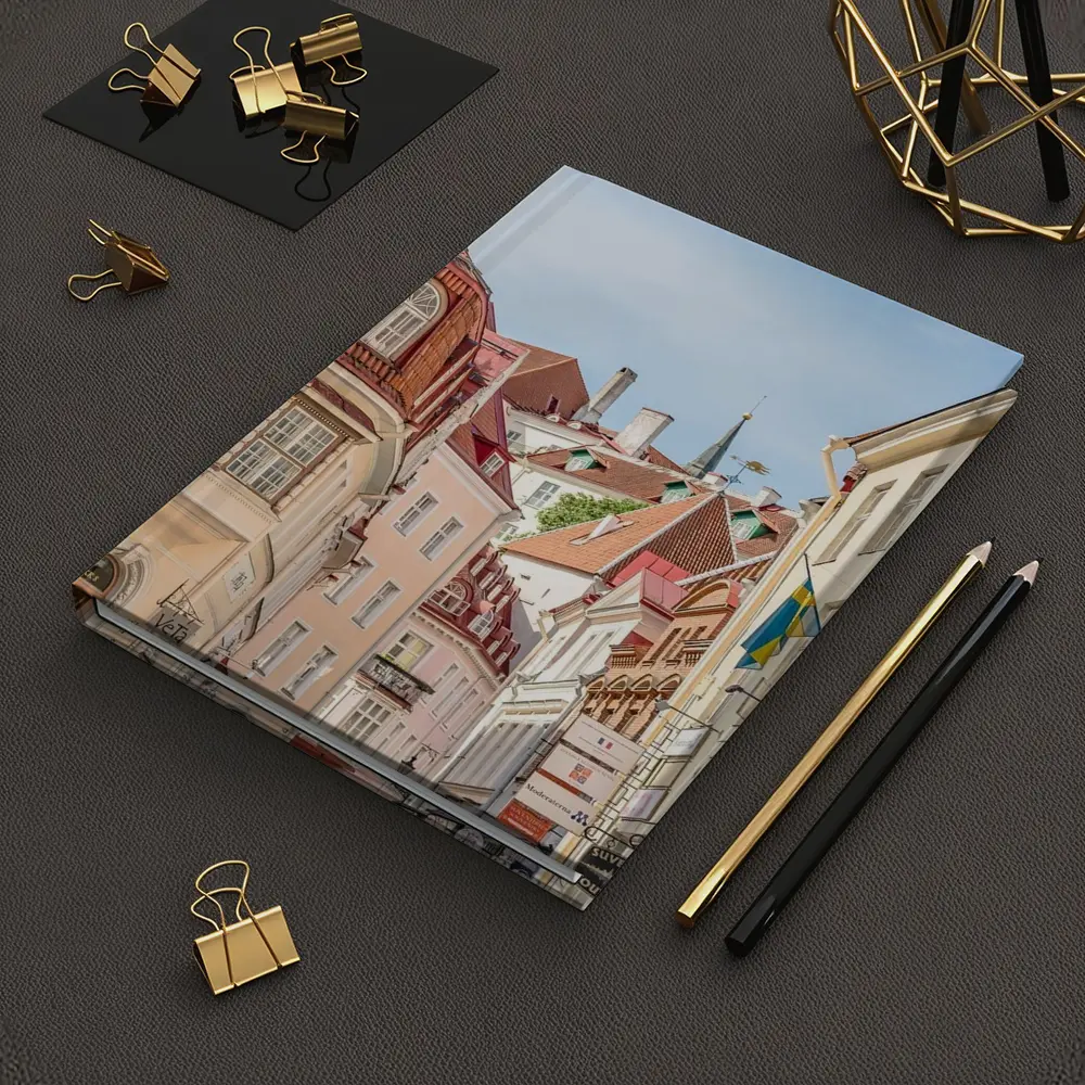 Tallinn Old Town Street Historic Buildings – Notebooks
