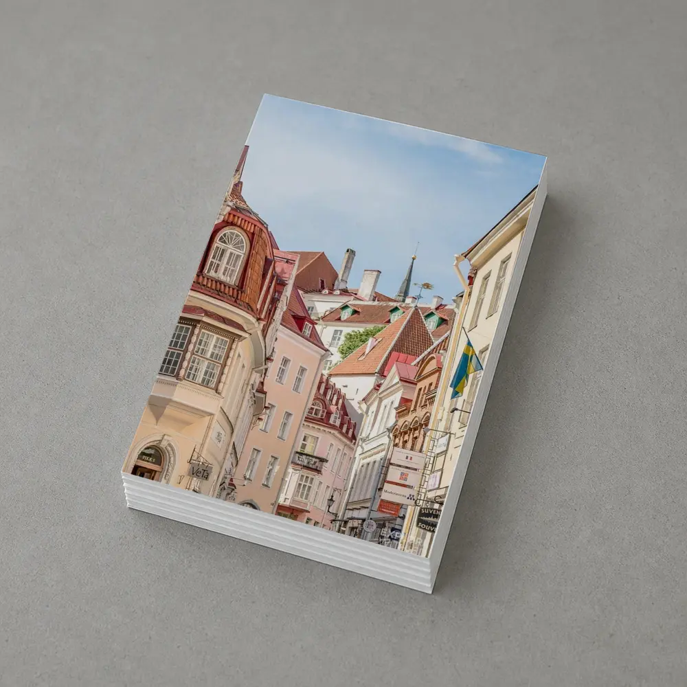 Tallinn Old Town Street Historic Buildings – Postcards