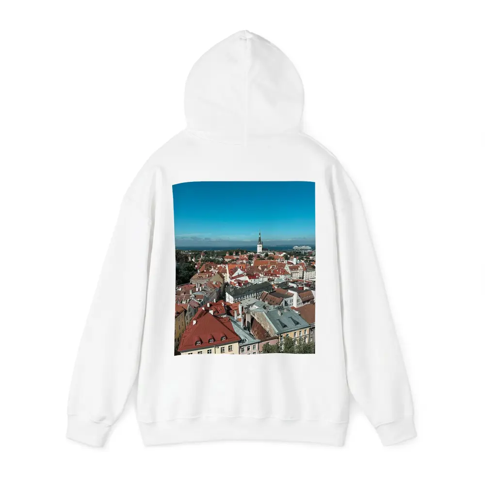 Tallinn Old Town Aerial View Baltic Sea – Hoodies