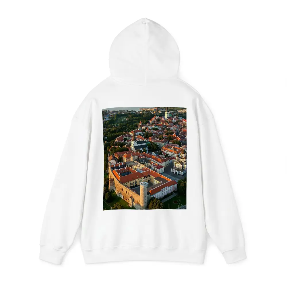 Tallinn Old Town Aerial View Estonia – Hoodies