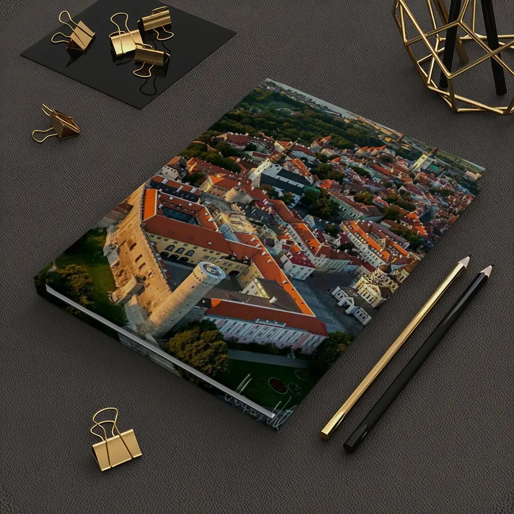 Tallinn Old Town Aerial View Estonia – Notebooks