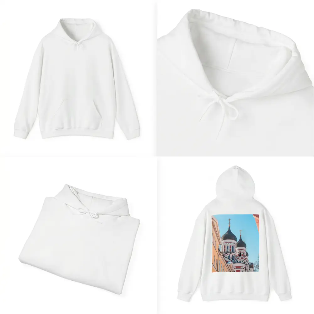 Alexander Nevsky Cathedral Tallinn Blue Sky – Hoodies