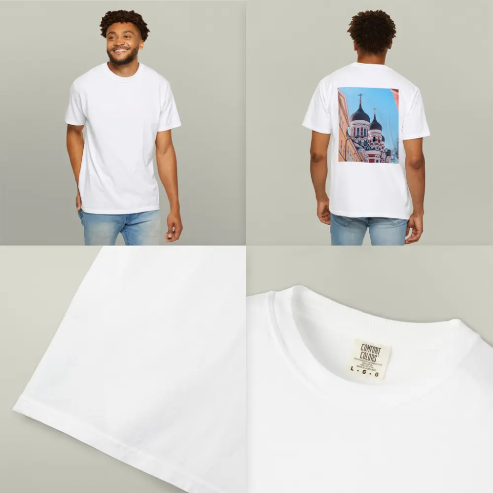 Alexander Nevsky Cathedral Tallinn Blue Sky – T-Shirts