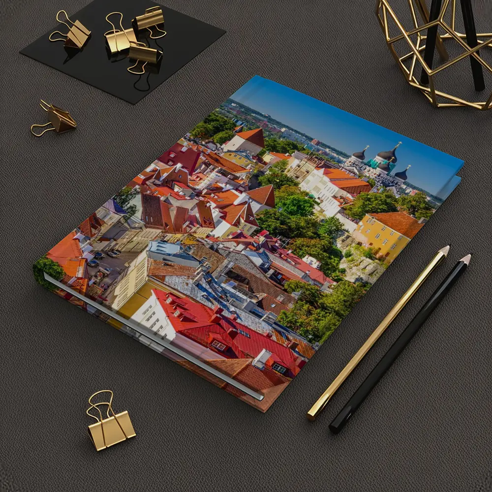 Tallinn Old Town Aerial View Estonia – Notebooks