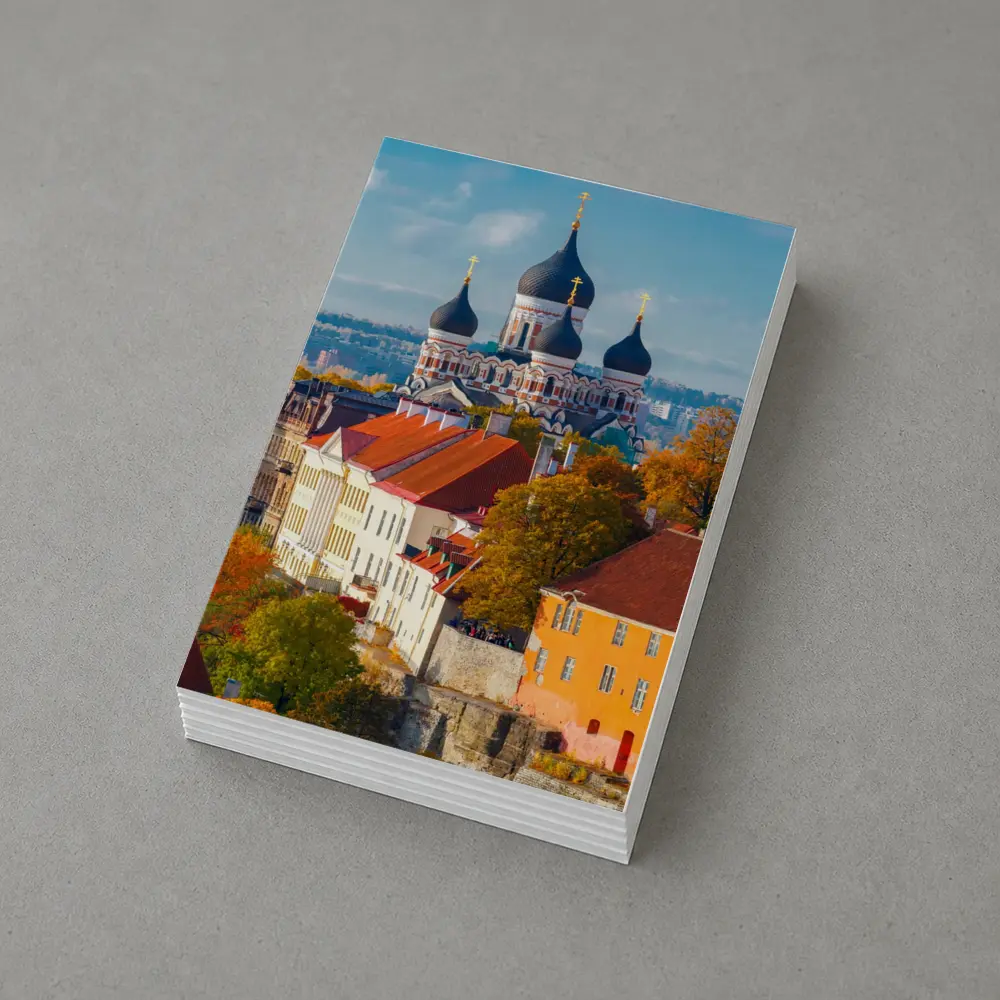 Tallinn Old Town Alexander Nevsky Cathedral Autumn – Postcards