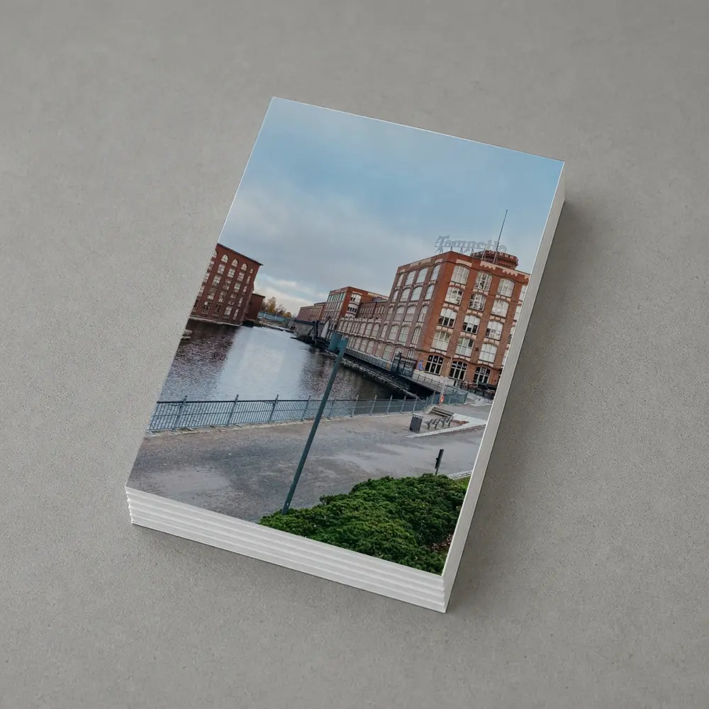 Tampere Finland Industrial Canal Brick Buildings – Postcards
