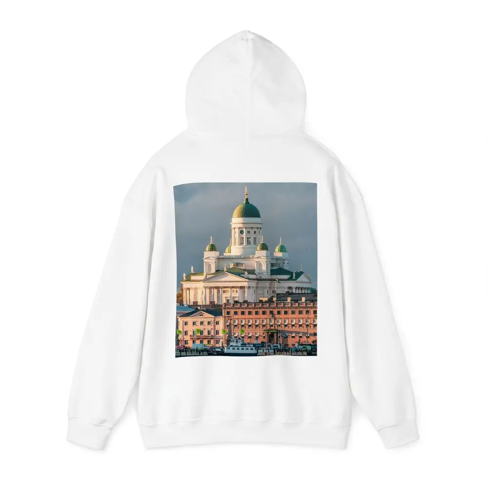 Helsinki Cathedral Green Domes Harbor View – Hoodies