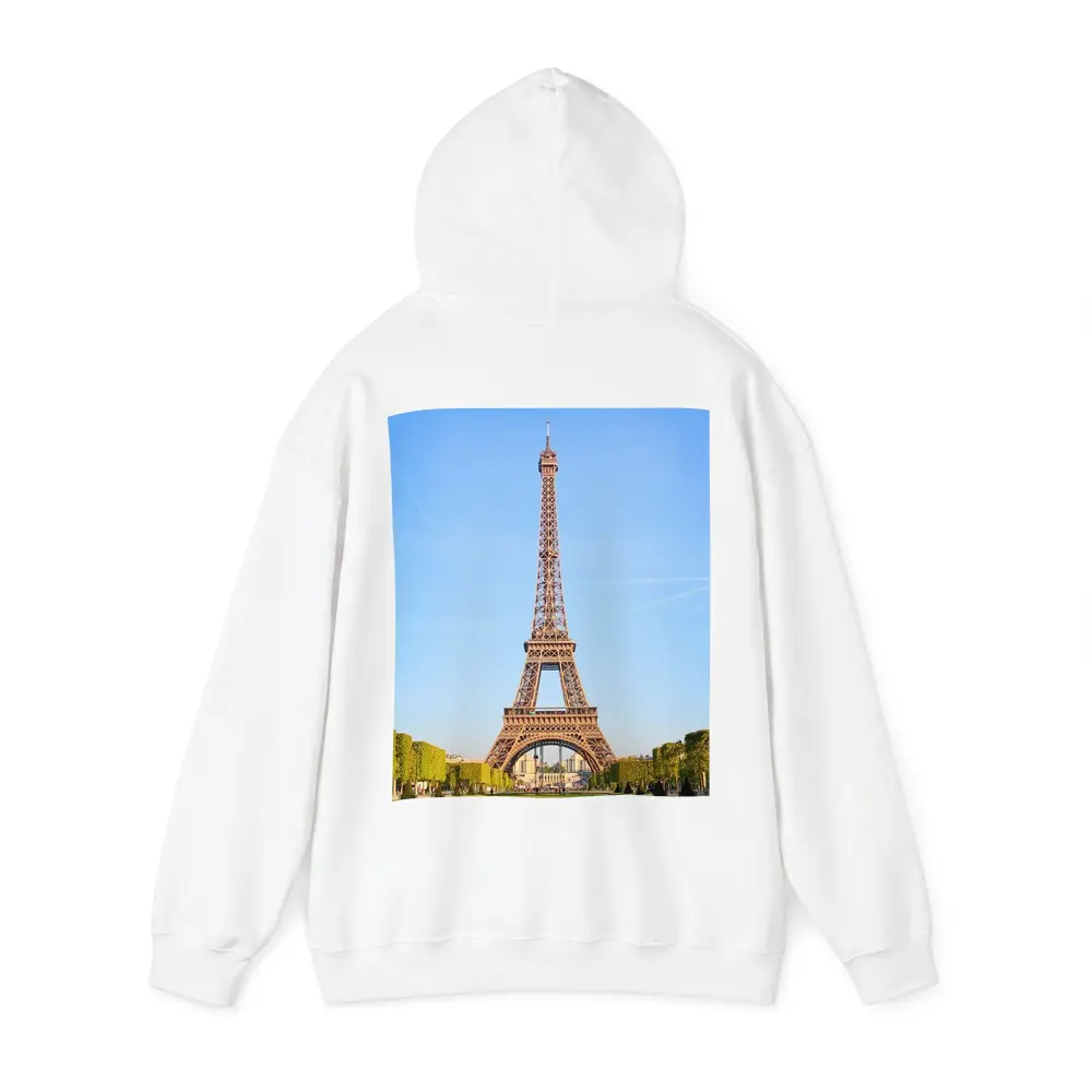 Eiffel Tower Paris Blue Sky Green Gardens – Hoodies