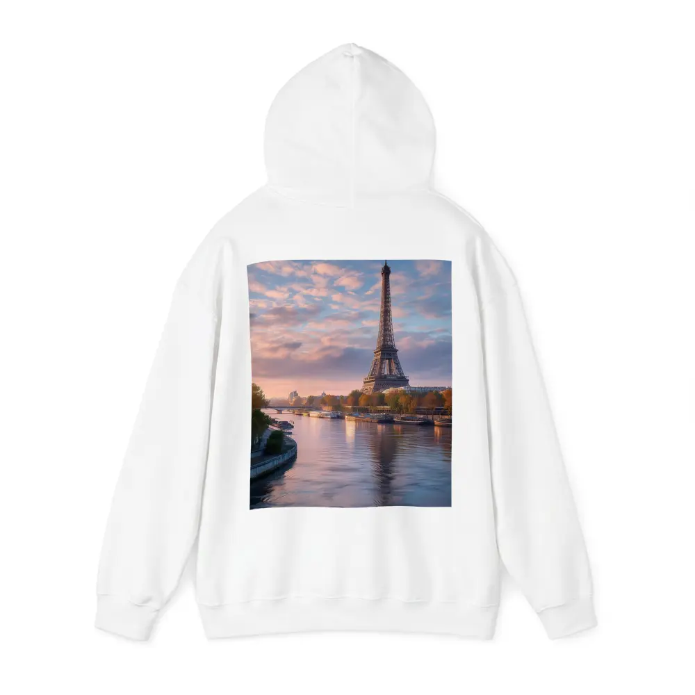 Eiffel Tower Paris Seine River Sunset – Hoodies