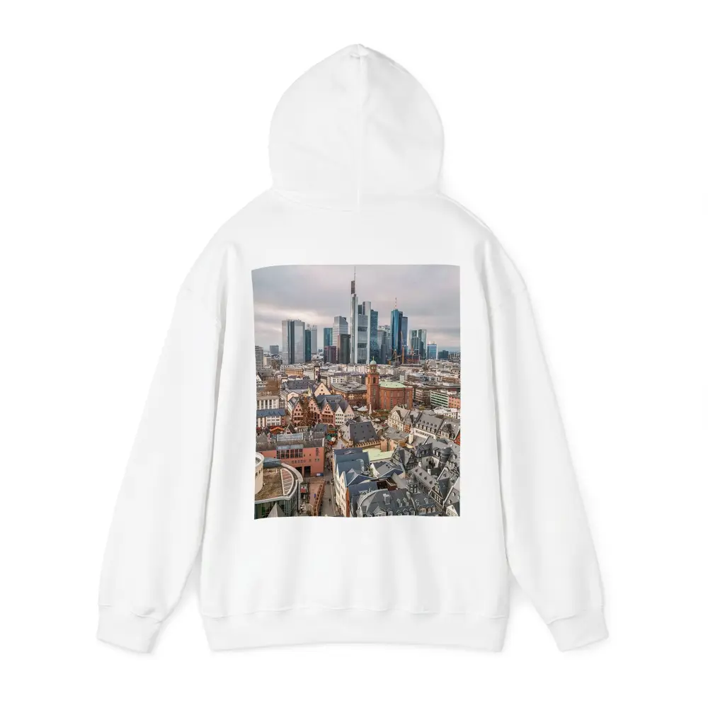 Frankfurt Skyline Old Town Aerial City View – Hoodies