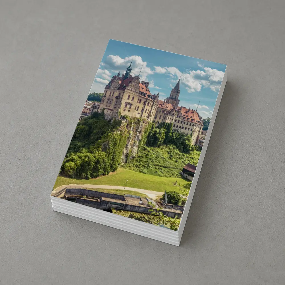 Sigmaringen Castle on Rocky Cliff Germany – Postcards