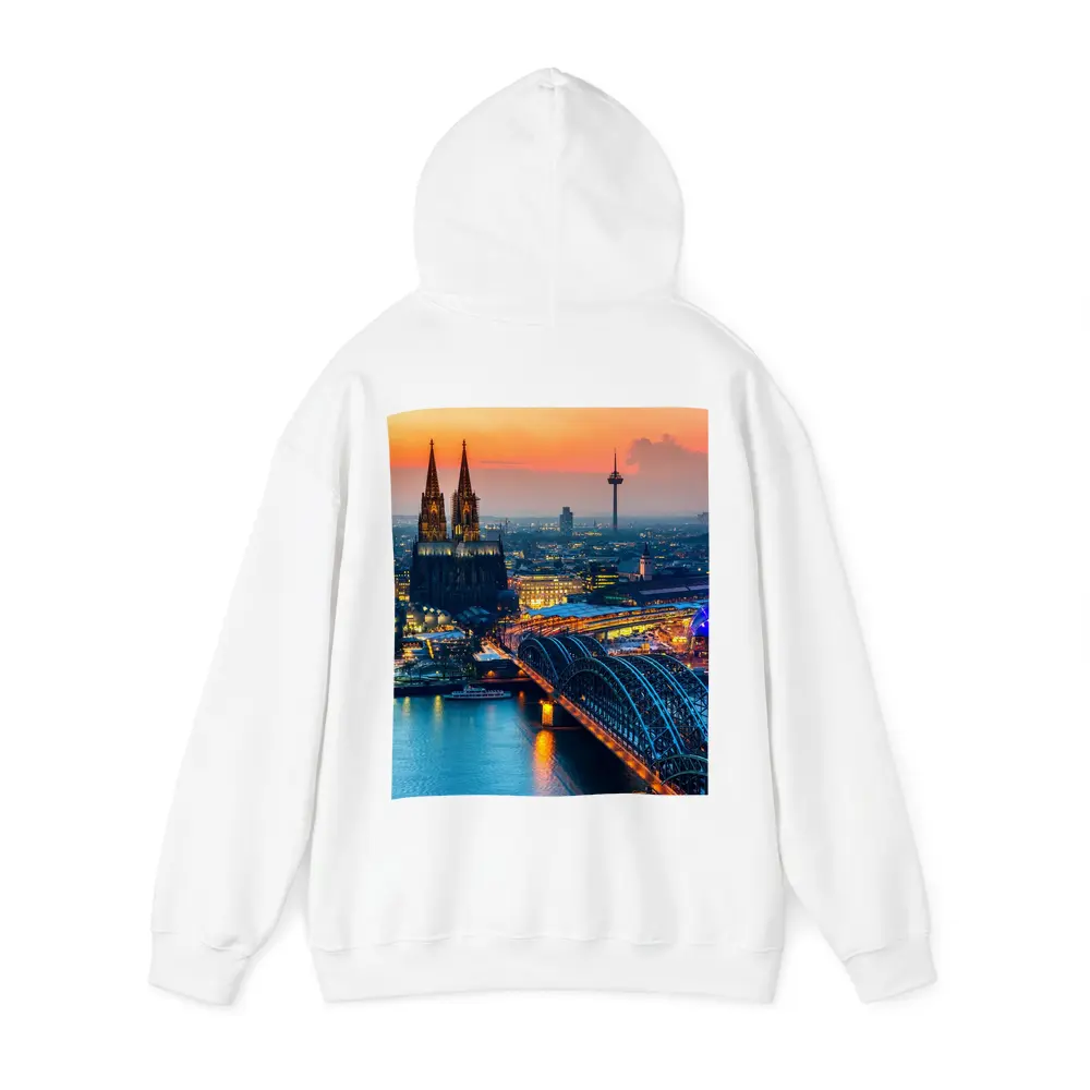 Cologne Cathedral Skyline at Golden Sunset – Hoodies