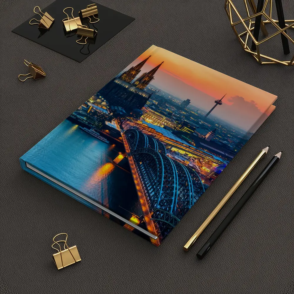 Cologne Cathedral Skyline at Golden Sunset – Notebooks