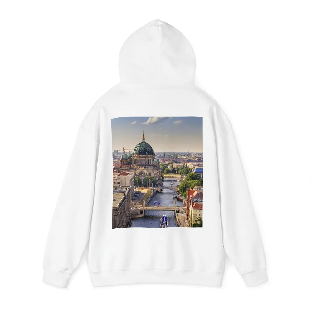 Berlin Cathedral Spree River Aerial City View – Hoodies