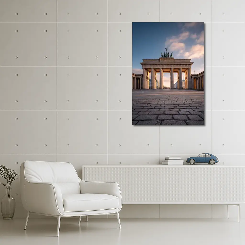Brandenburg Gate Berlin Blue Sky – Wall Art