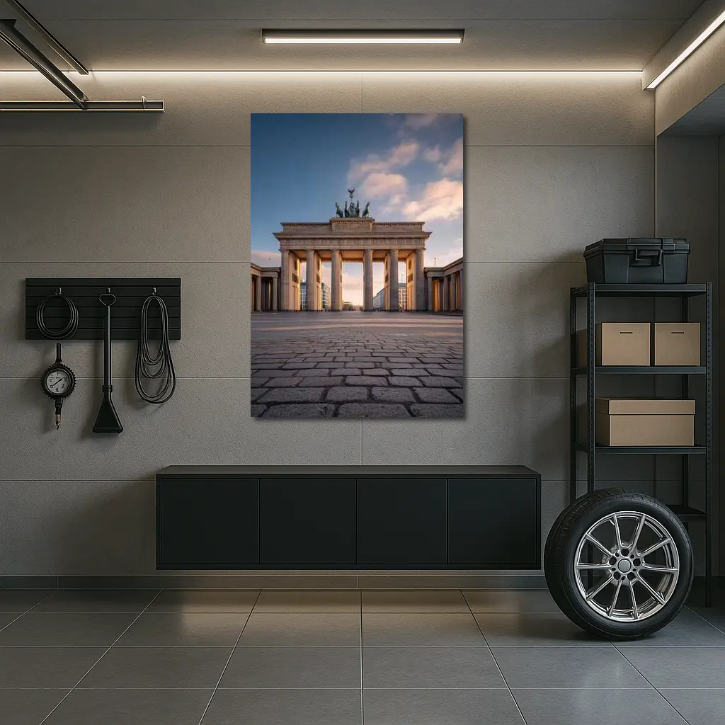 Brandenburg Gate Berlin Blue Sky – Wall Art