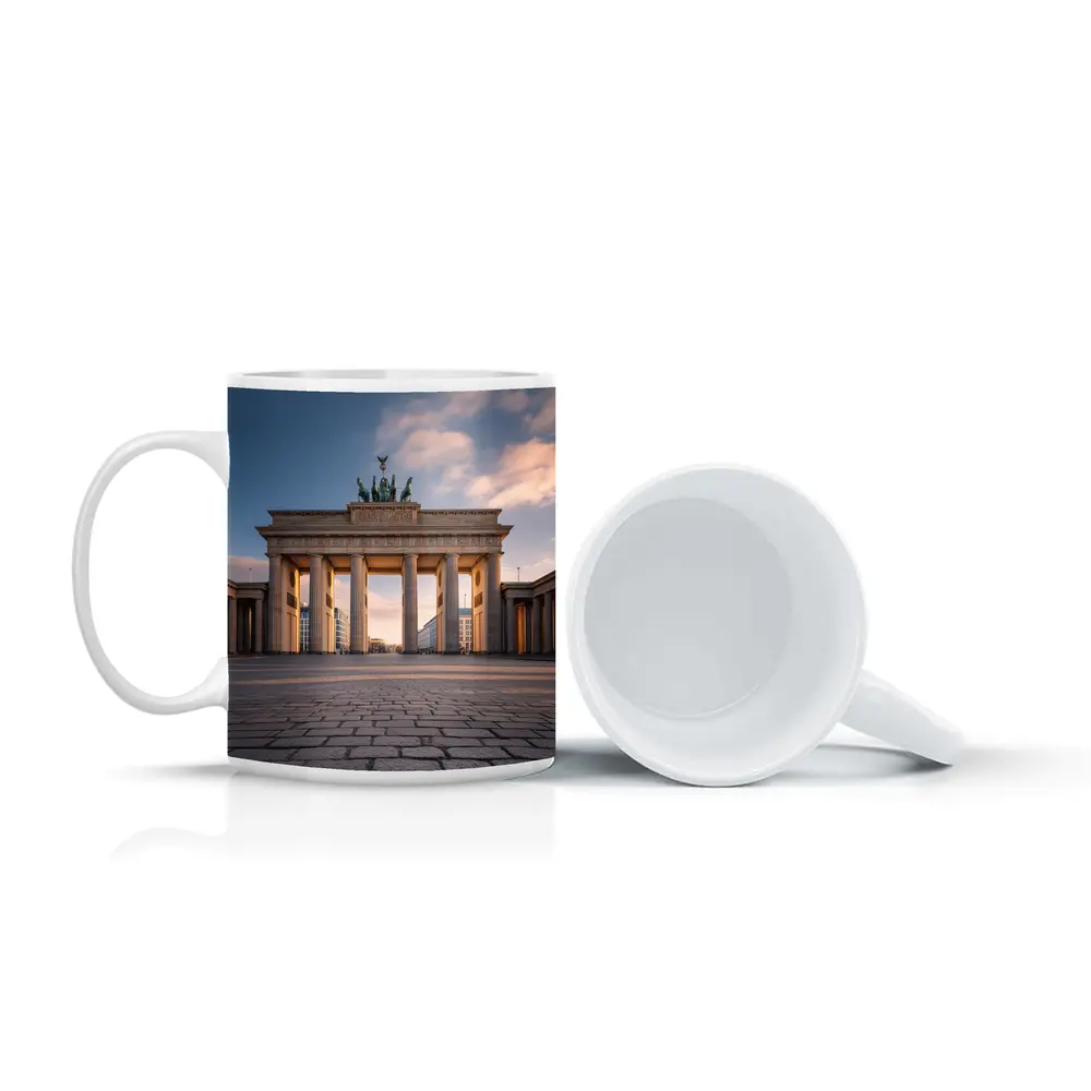 Brandenburg Gate Berlin Blue Sky – Mugs