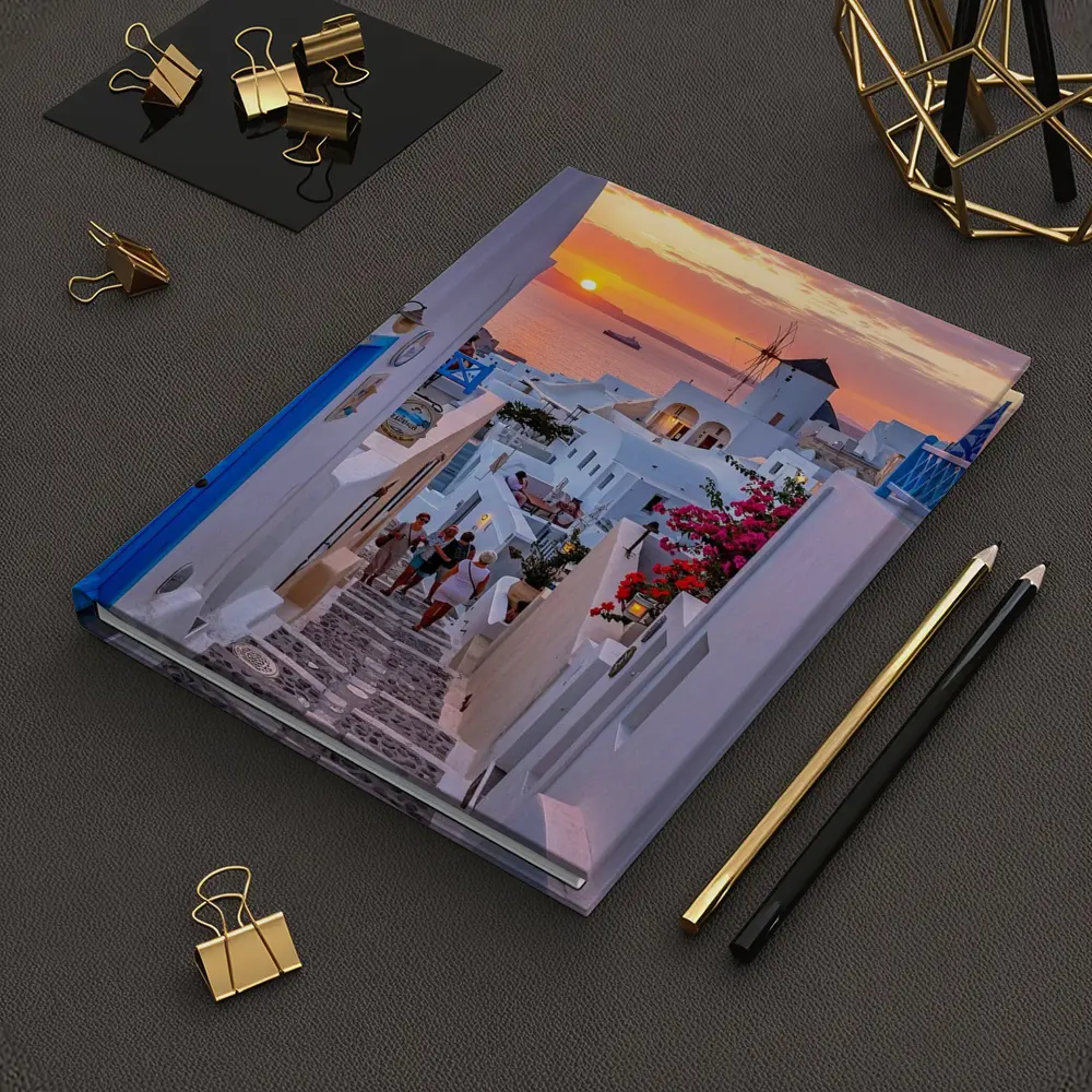Santorini Oia Village Sunset Sea View – Notebooks