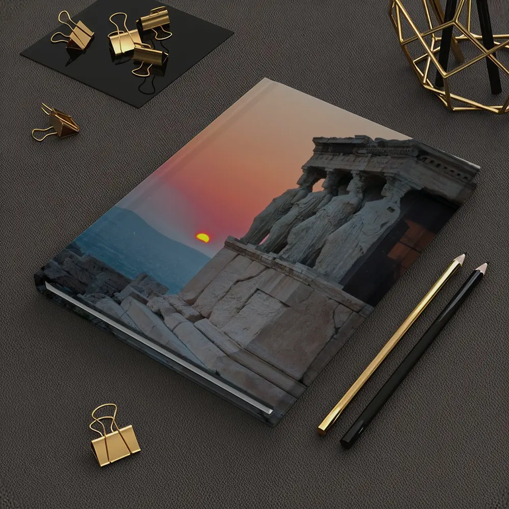 Erechtheion Caryatids Athens Sunset Greece – Notebooks