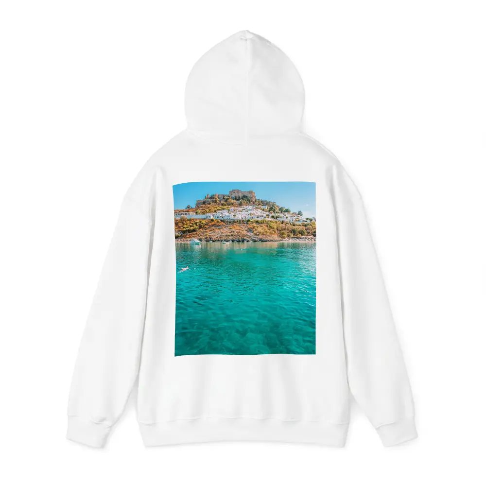 Lindos Acropolis Rhodes Greece Turquoise Bay – Hoodies