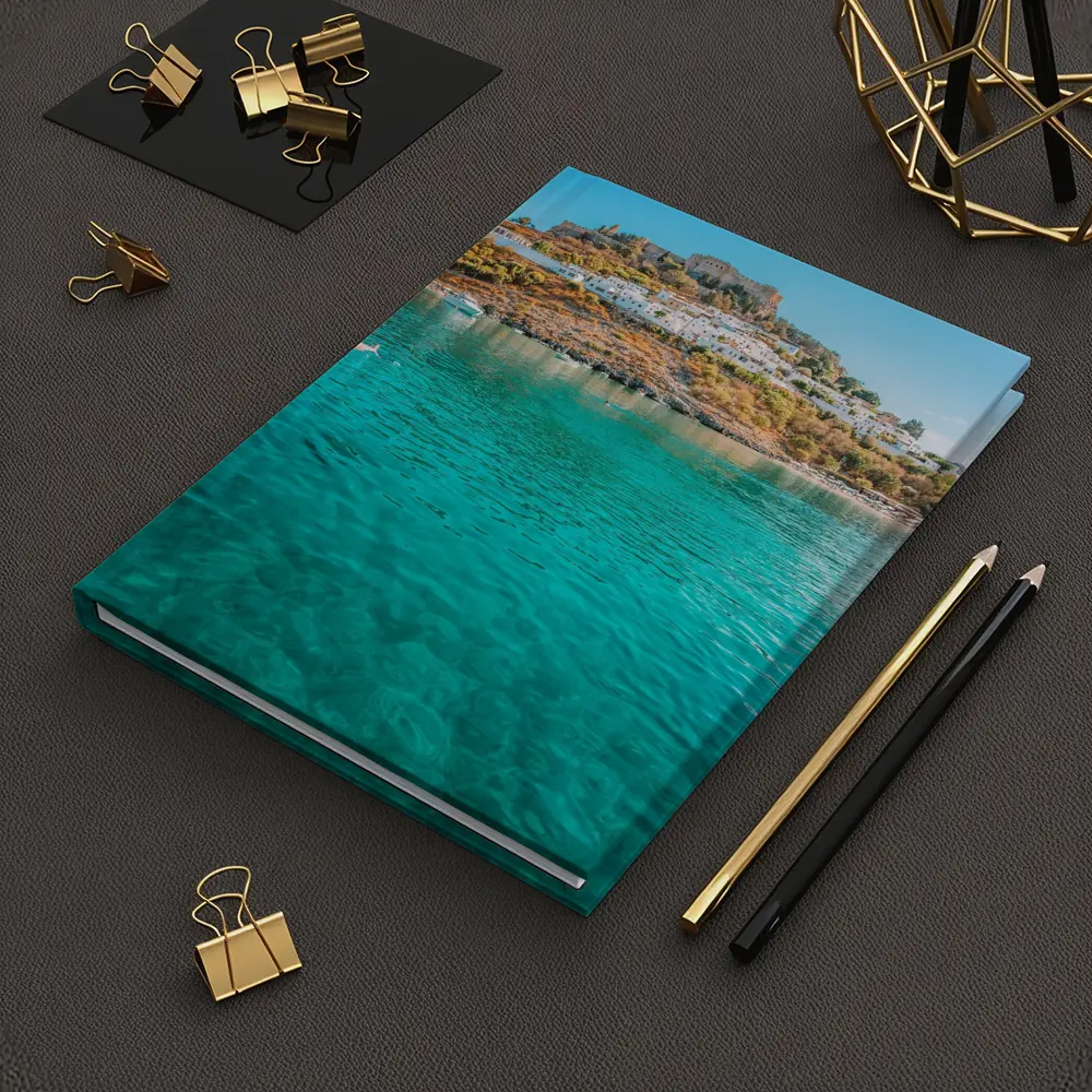 Lindos Acropolis Rhodes Greece Turquoise Bay – Notebooks