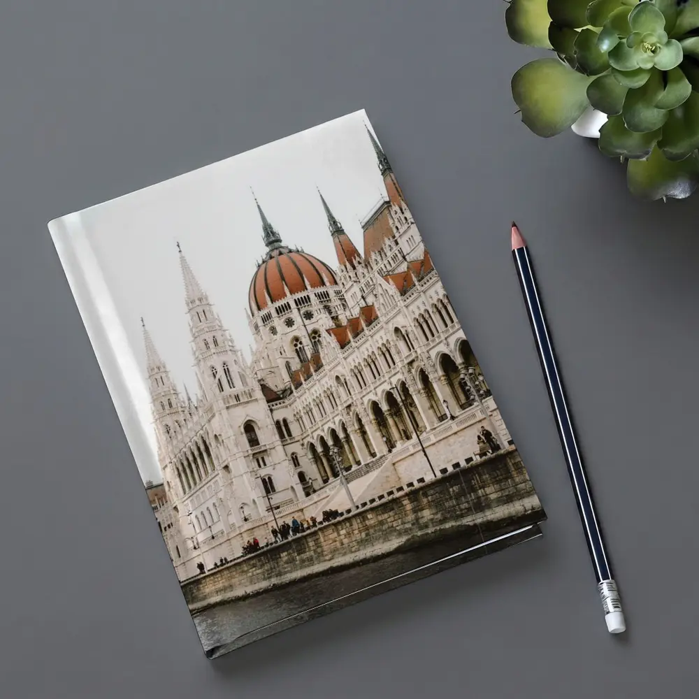 Hungarian Parliament Building Budapest Riverside View – Notebooks