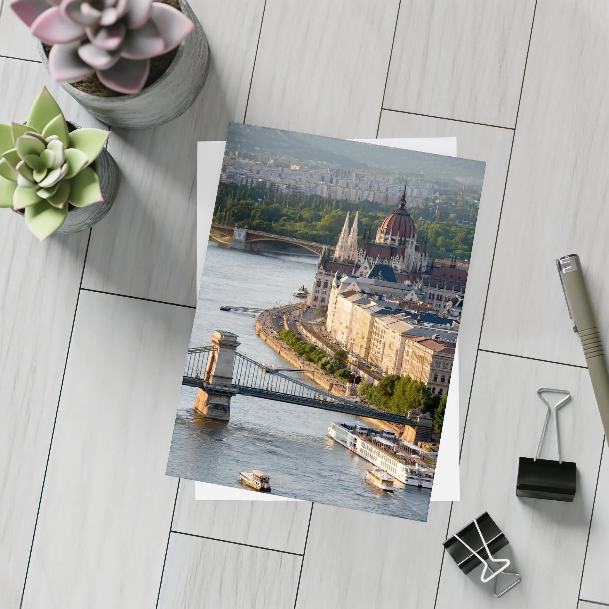 Budapest Parliament Building Danube River View – Postcards