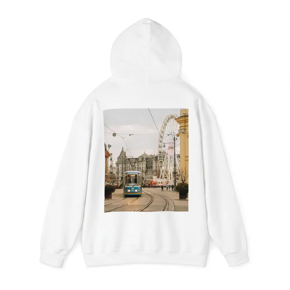 Blue Tram City Square Ferris Wheel Street – Hoodies