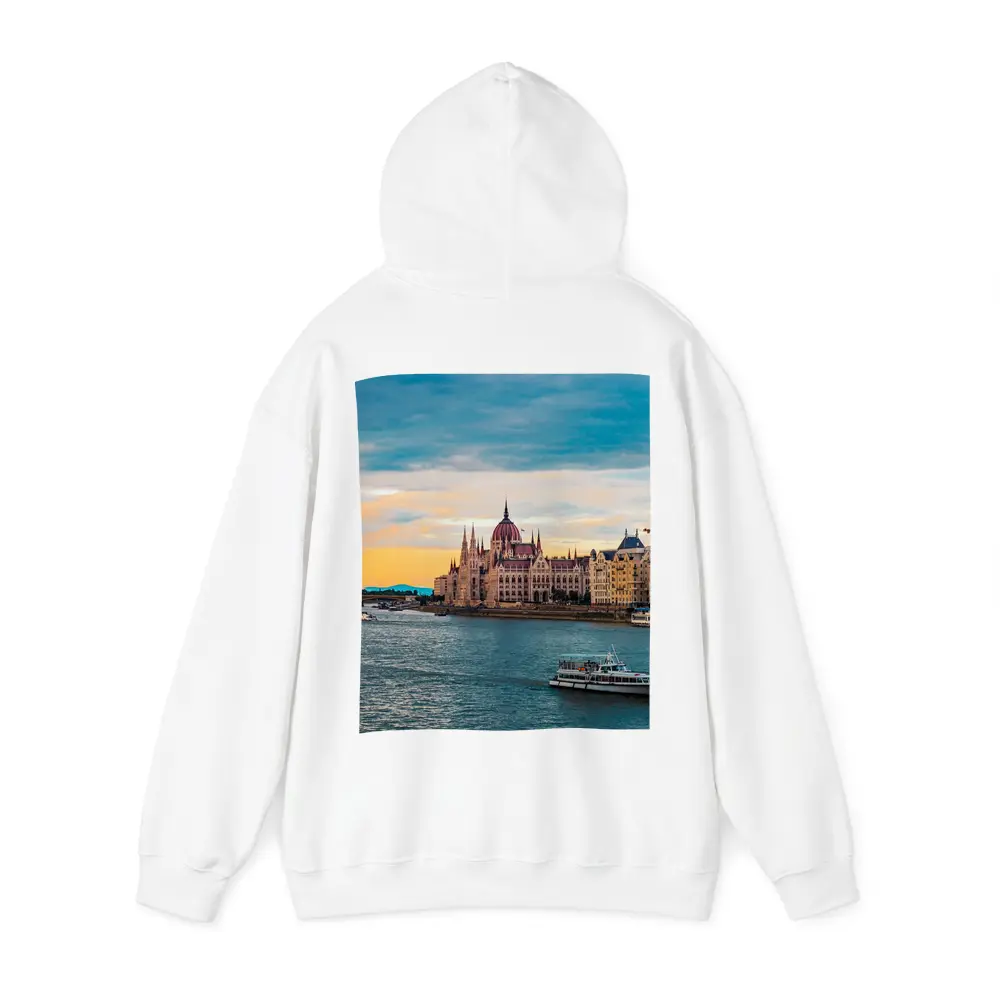 Budapest Parliament Building Danube River Sunset – Hoodies