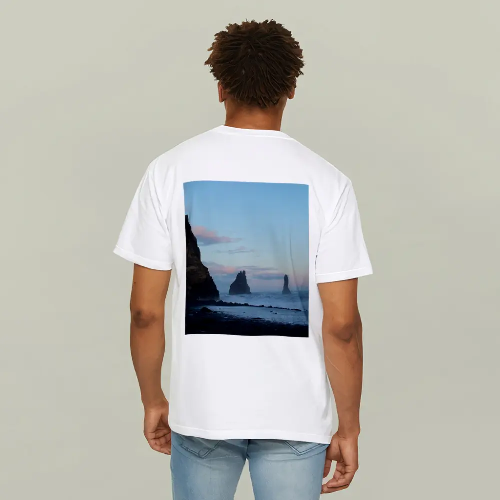 Reynisfjara Black Sand Beach Iceland Sea Stacks – T-Shirts
