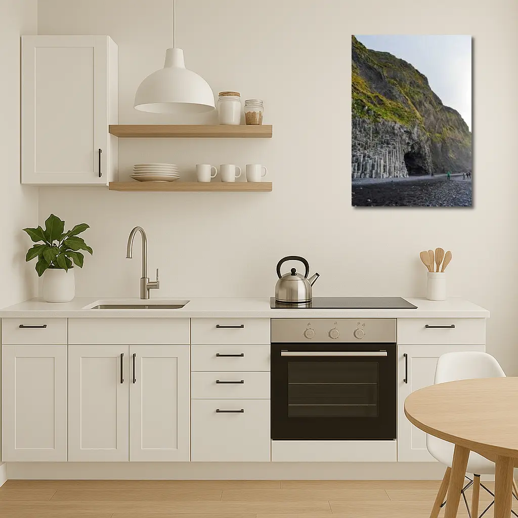 Reynisfjara Black Beach Basalt Columns Iceland – Wall Art