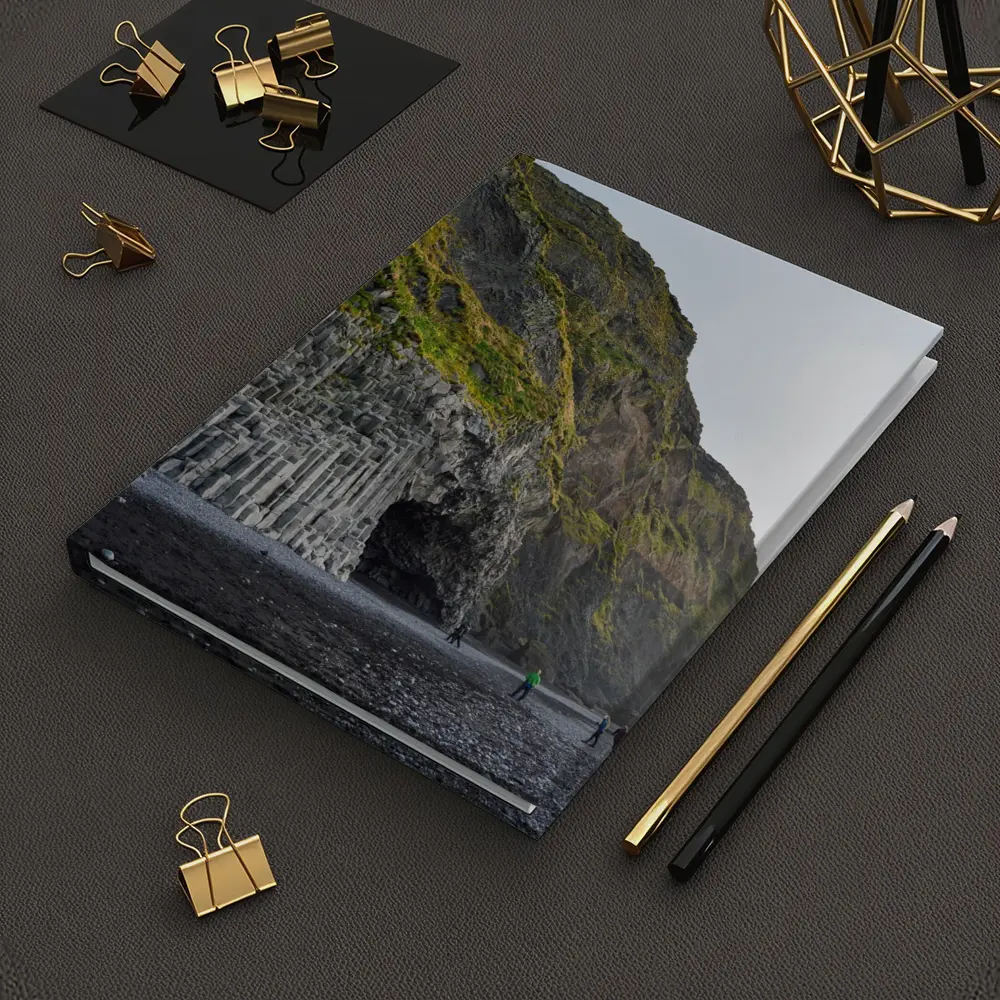 Reynisfjara Black Beach Basalt Columns Iceland – Notebooks