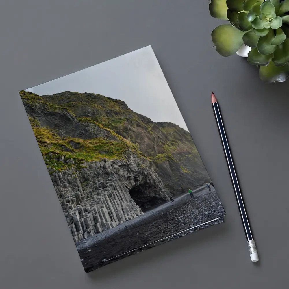 Reynisfjara Black Beach Basalt Columns Iceland – Notebooks