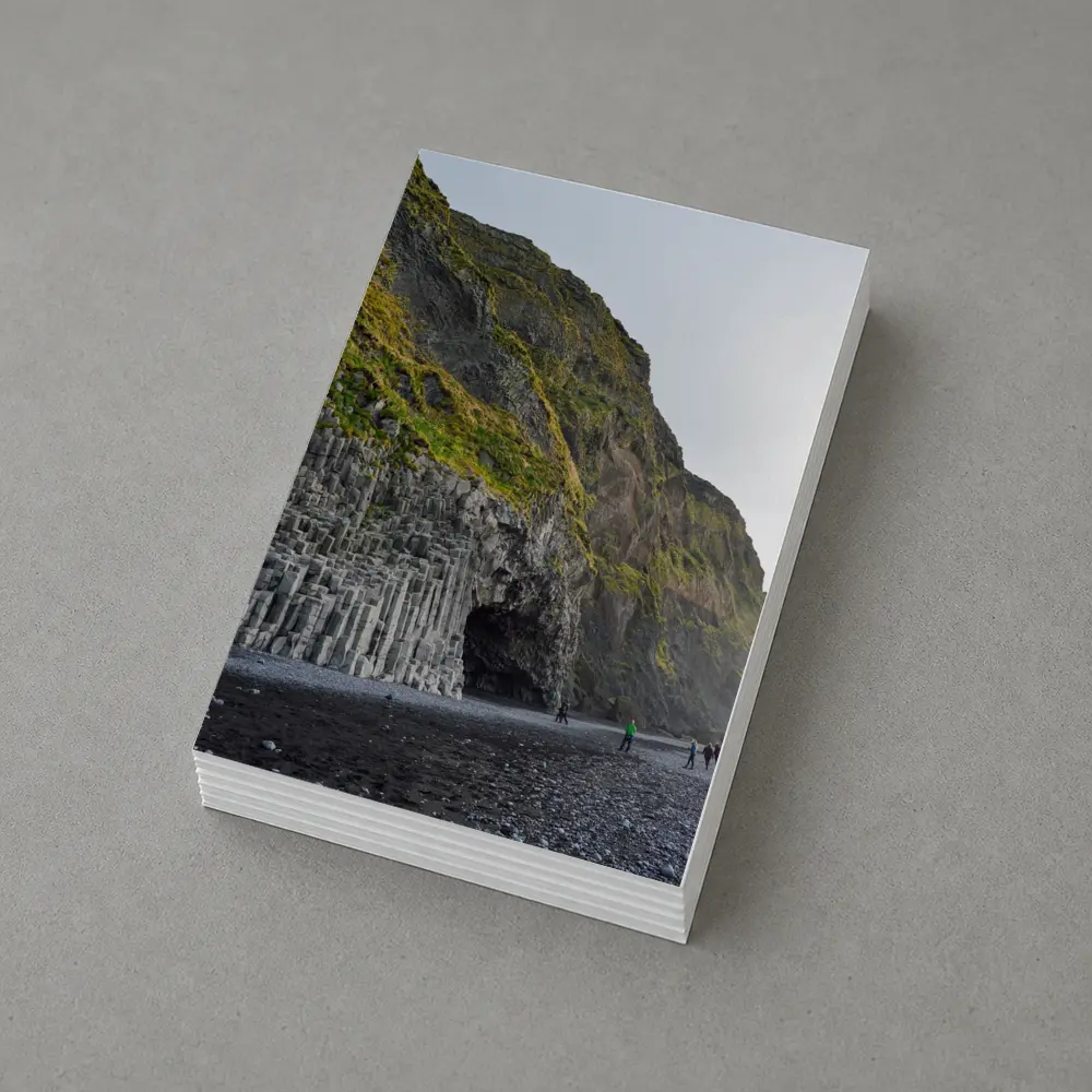 Reynisfjara Black Beach Basalt Columns Iceland – Postcards