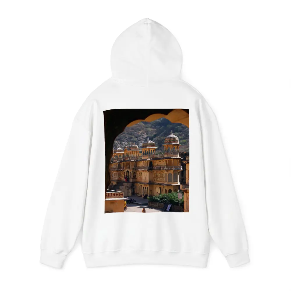 Galta Ji Temple Jaipur India Arch View – Hoodies