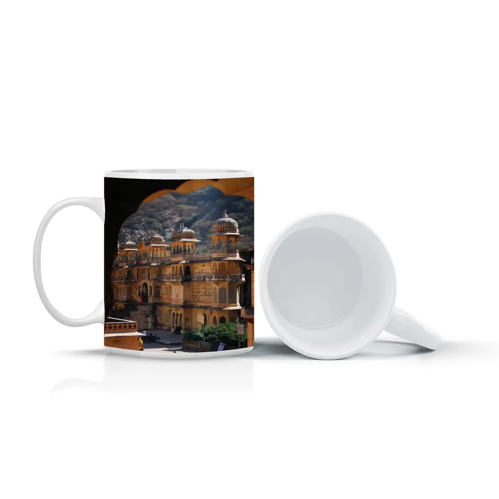 Galta Ji Temple Jaipur India Arch View – Mugs