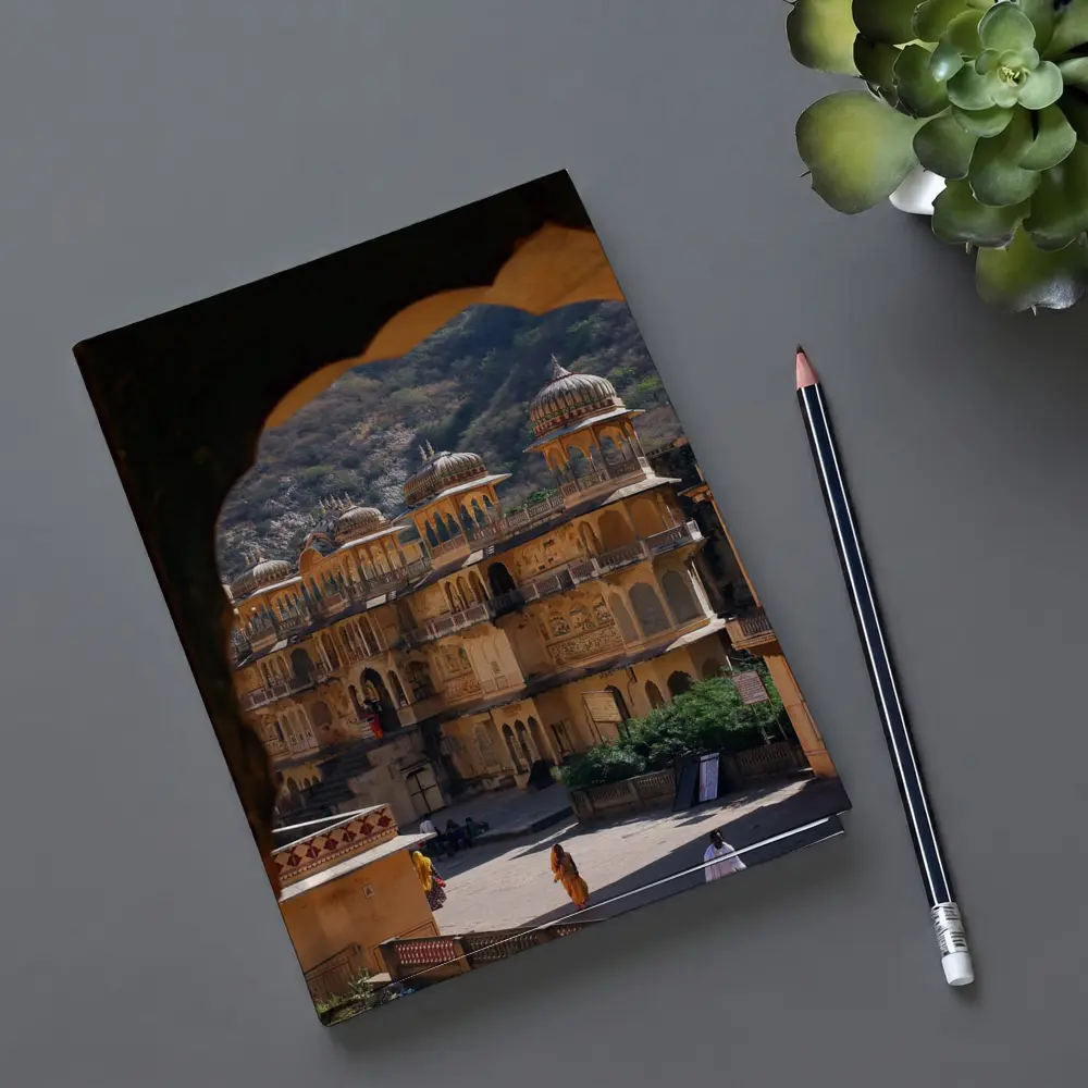 Galta Ji Temple Jaipur India Arch View – Notebooks