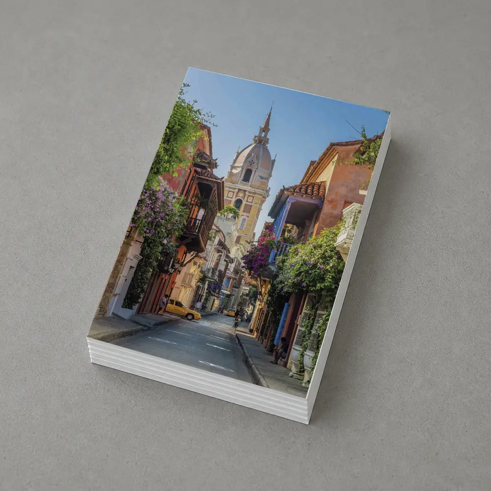 Cartagena Colombia Old Town Cathedral Street – Postcards