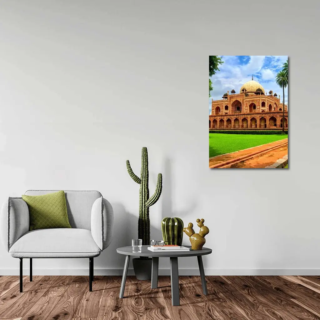 Humayun Tomb New Delhi India Landmark – Wall Art