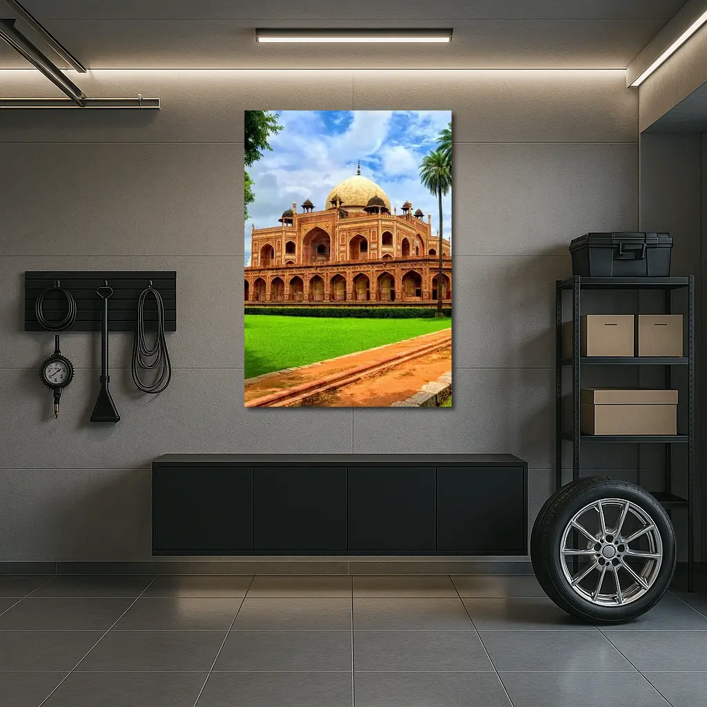 Humayun Tomb New Delhi India Landmark – Wall Art